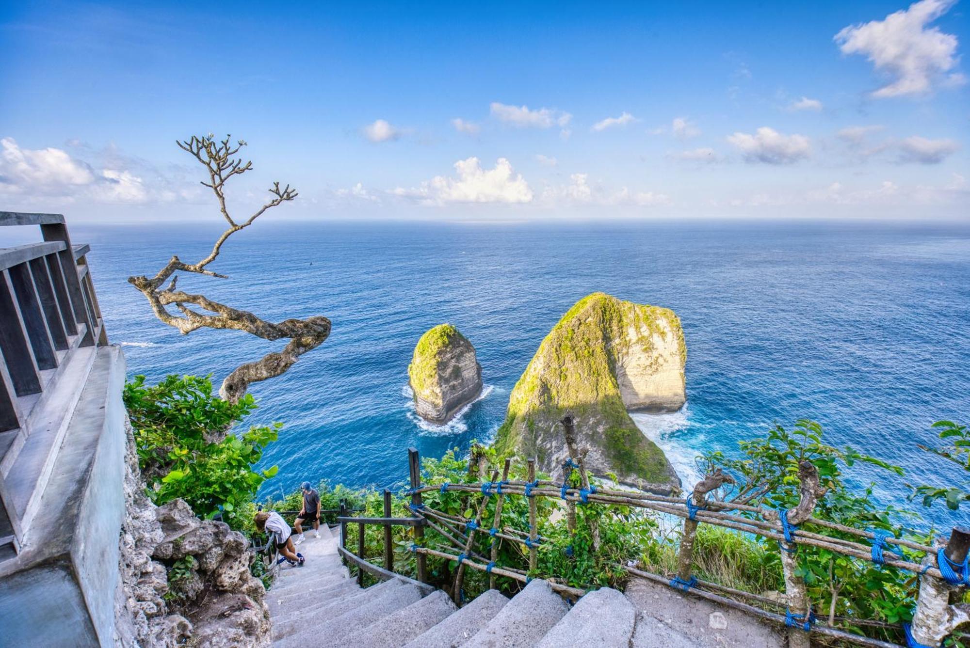 Kelingking Beach Villas Sompang Экстерьер фото