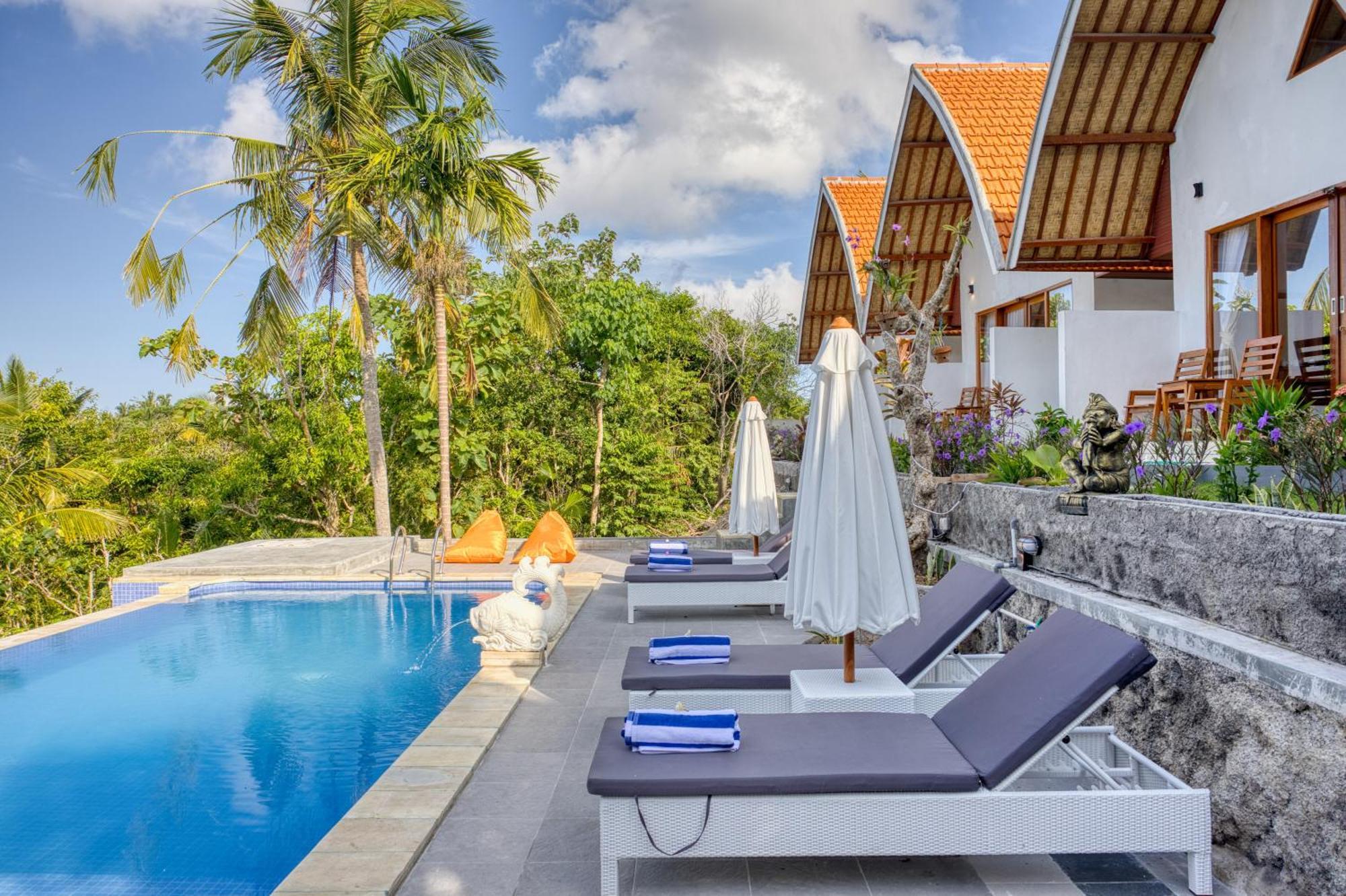 Kelingking Beach Villas Sompang Экстерьер фото